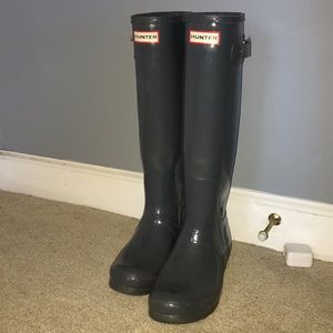 Grey Hunter boots
